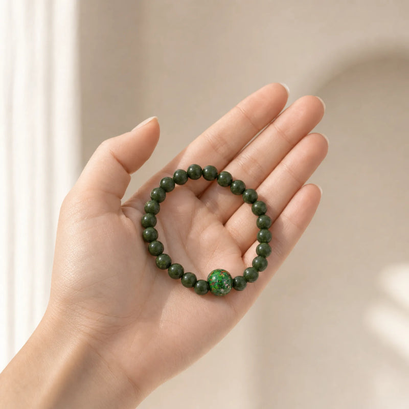 Handcrafted Lacquerware Beaded Bracelet