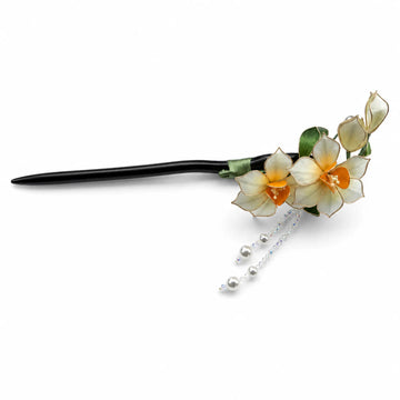 Handcrafted Velvet Flower Hair Ornament