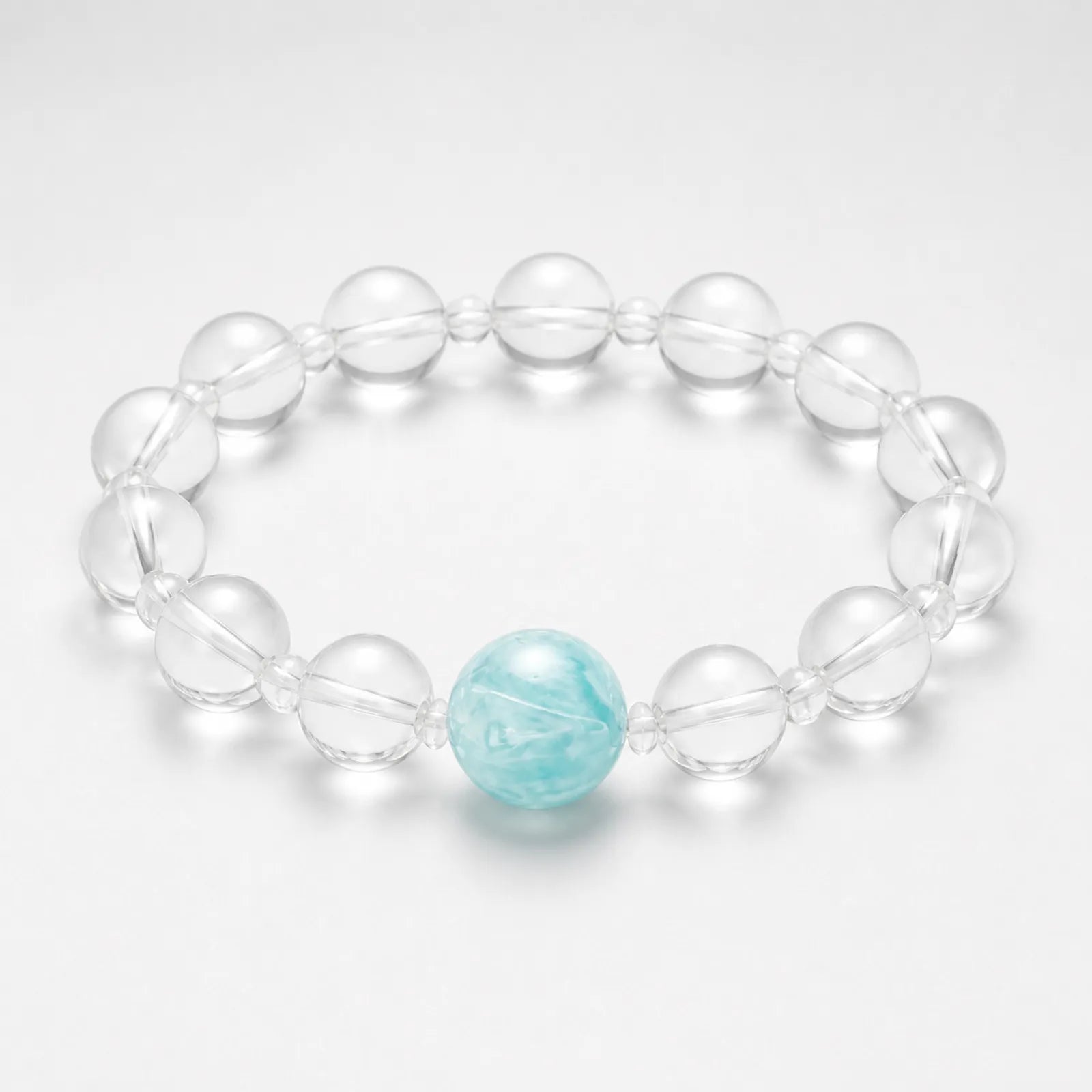 Clear Quartz & Blue Sapphire Bracelet - 02 alternate angle 2 11zon 12754faf 7318 4ded 9166 f79ec83993ba