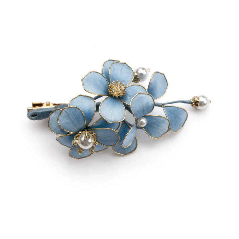 Handcrafted Velvet Flower Hair Pin
