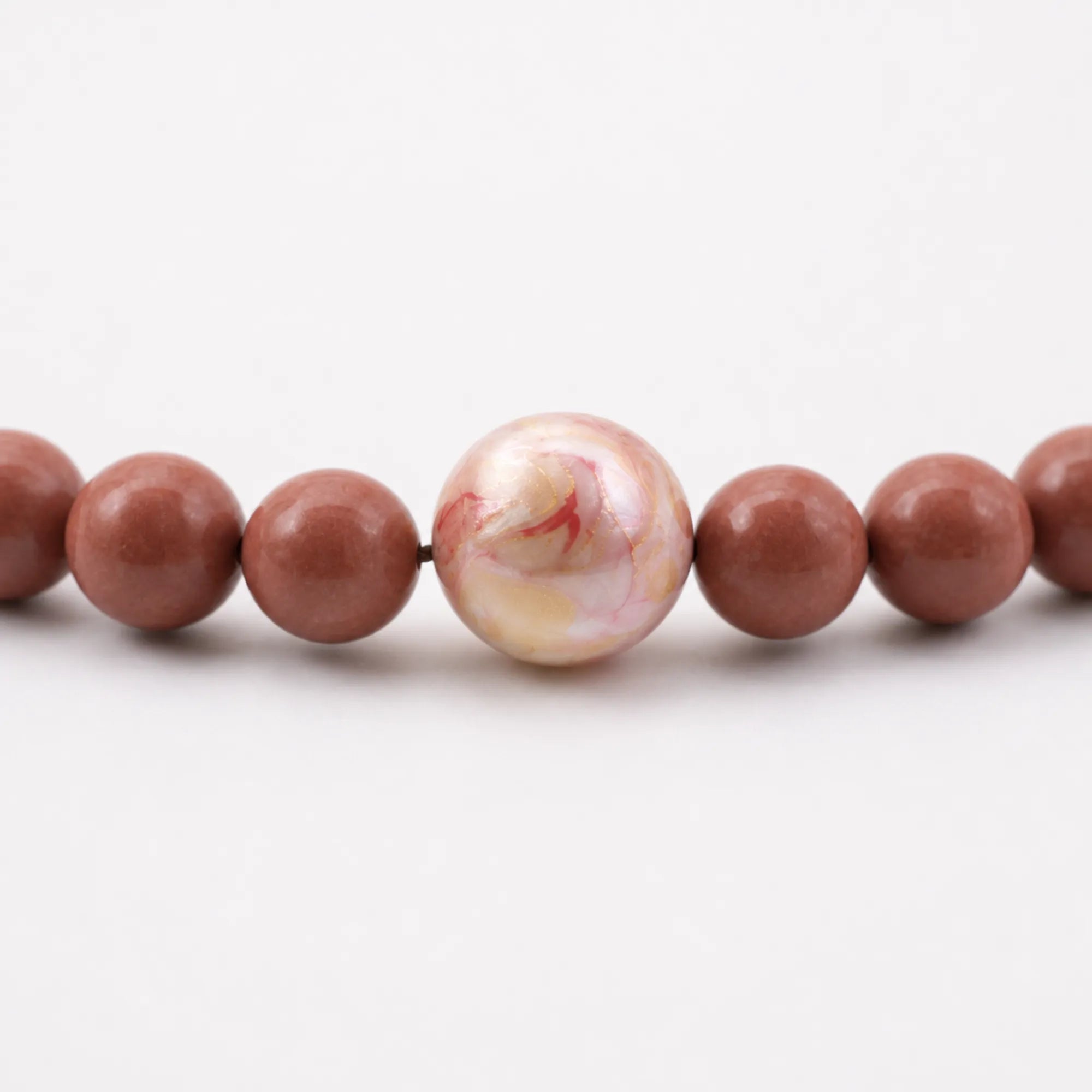 Lacquerware Planet Beaded Bracelet