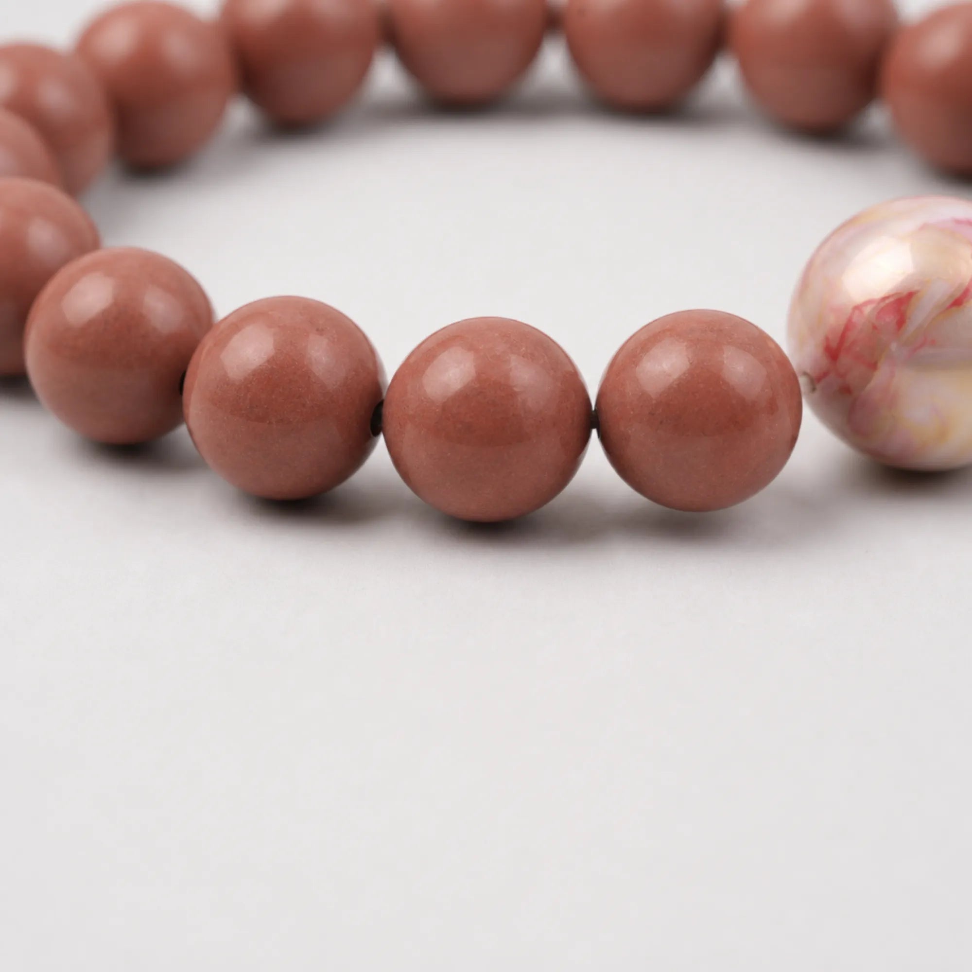 Lacquerware Planet Beaded Bracelet